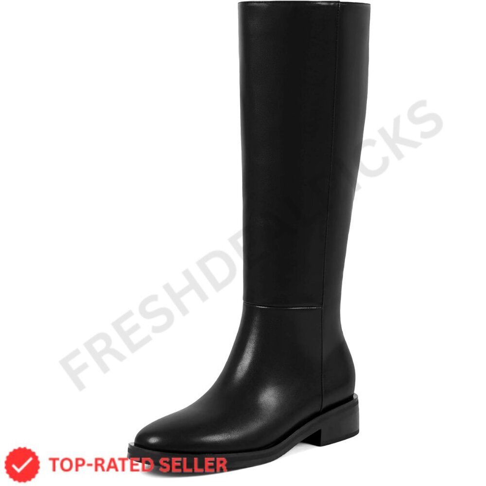 Brand New Modatope Boots 6 Black Knee-High